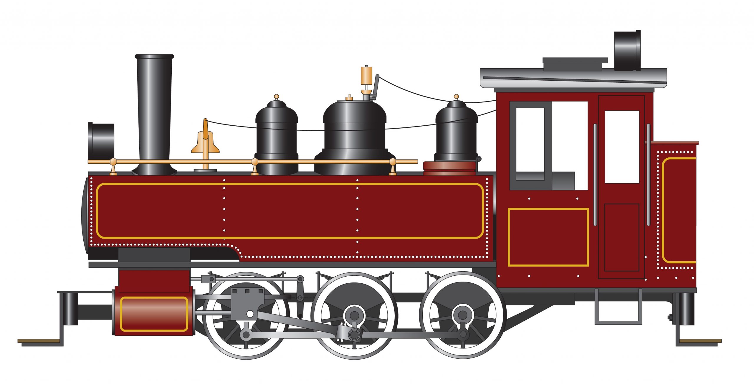 Live Steam Accucraft Trains Ruby 0-4-0 Ready to Run Black 